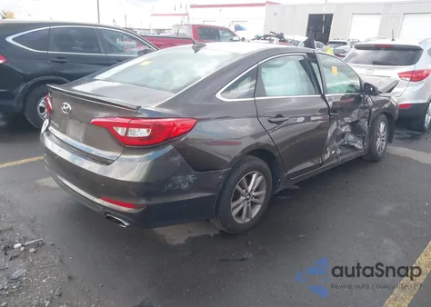 2016 Hyundai Sonata Se z USA, uszkodzony, nr VIN 5NPE24AF2GH371541